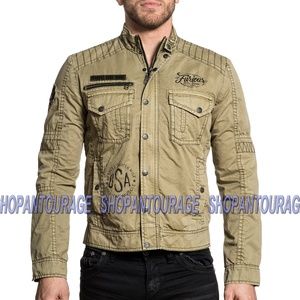Affliction Camaro 610OW017 Moto Jacket for Men